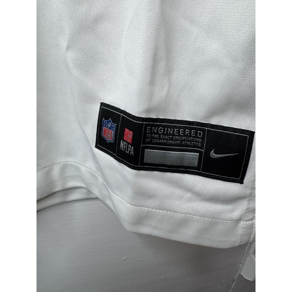 New Men's New York Jets Aaron Rodgers White Nike Game Jersey Size XL Retail $130 - Picture 5 of 10
